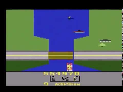 Screen de River Raid sur Atari 2600