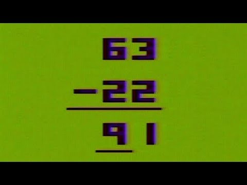 Photo de Basic Math AKA Fun With Numbers sur Atari 2600