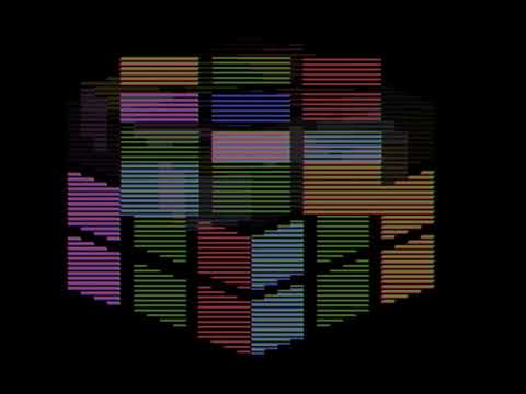 Capture de Rubik's Cube sur Atari 2600