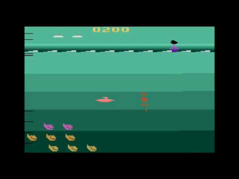 Screen de Save the Whales sur Atari 2600