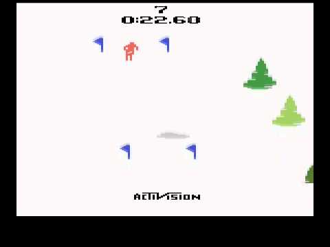 Skiing sur Atari 2600