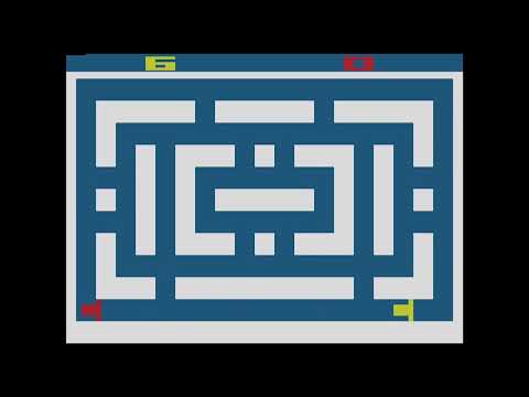 Screen de Slot Racers sur Atari 2600