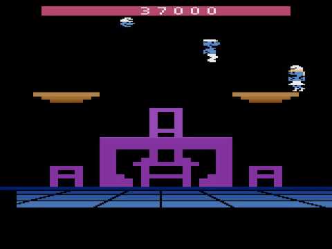 Capture de Smurf: Rescue in Gargamel's Castle sur Atari 2600