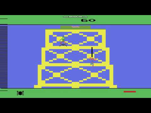 Illustration vidéo de Spider-Man sur Atari 2600