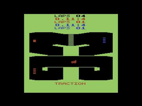 Screen de Sprint Master sur Atari 2600