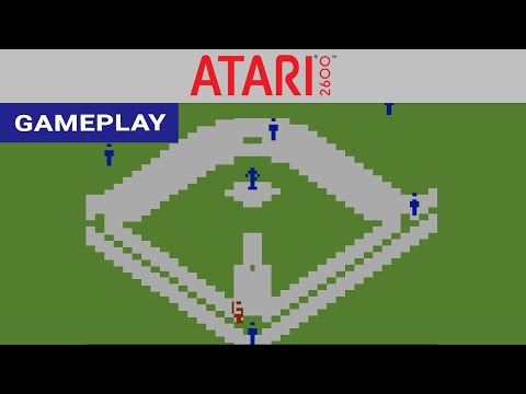 Screen de Super Baseball sur Atari 2600