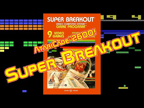 Super Breakout sur Atari 2600