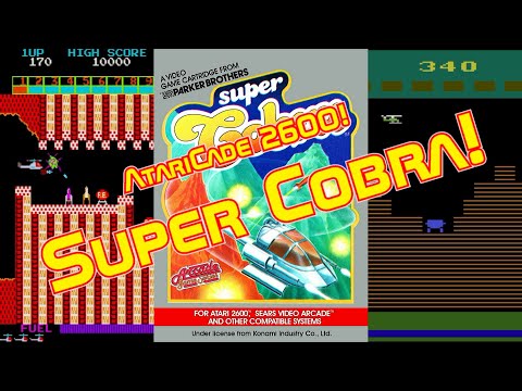 Screen de Super Cobra sur Atari 2600