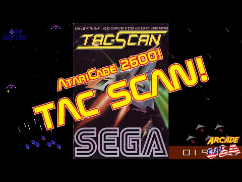 Screen de Tac-Scan sur Atari 2600