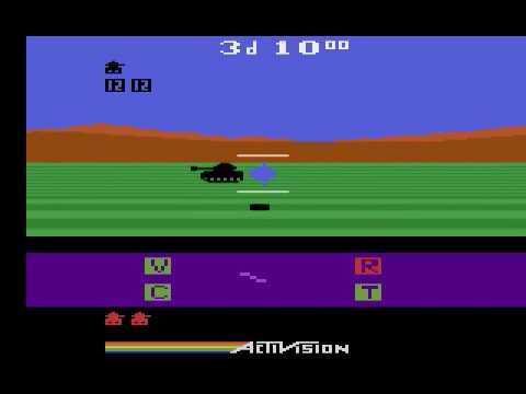 Screen de Tank City sur Atari 2600
