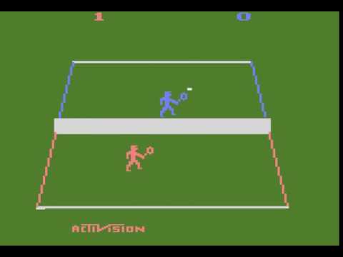Photo de Tennis sur Atari 2600