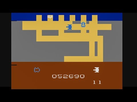 Illustration vidéo de Thunderground sur Atari 2600