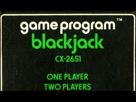 Blackjack sur Atari 2600