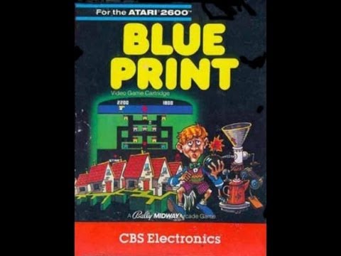 Screen de Blue Print sur Atari 2600