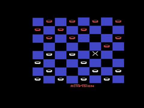 Screen de Video Checkers sur Atari 2600