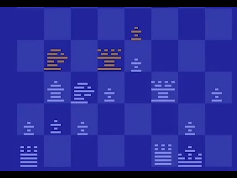 Screen de Video Chess sur Atari 2600