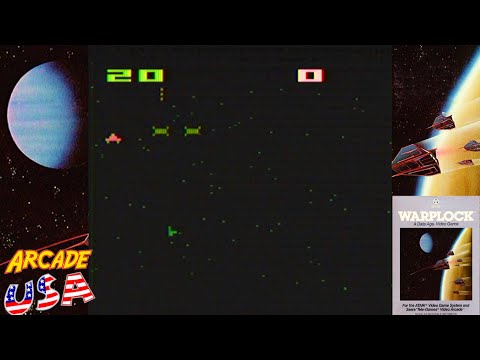 Screen de Warplock sur Atari 2600