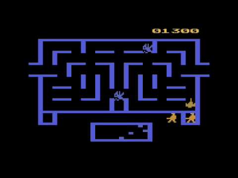 Screen de Wizard of Wor sur Atari 2600