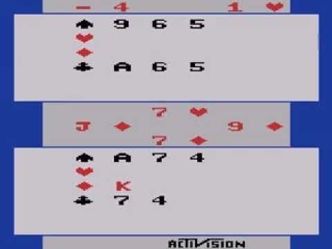 Screen de Bridge sur Atari 2600