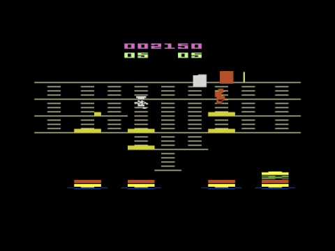 BurgerTime sur Atari 2600
