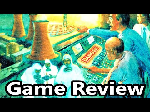 Scène de jeu de China Syndrome sur Atari 2600
