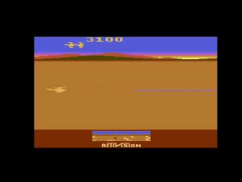 Screen de Chopper Command sur Atari 2600