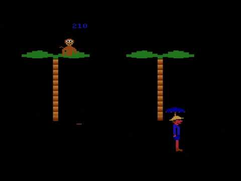 Screen de Coconuts sur Atari 2600