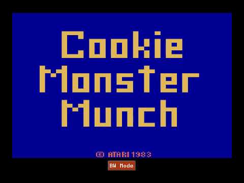 Screen de Cookie Monster Munch sur Atari 2600