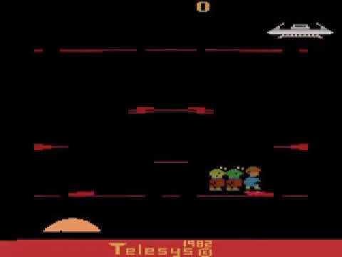 Screen de Cosmic Creeps sur Atari 2600