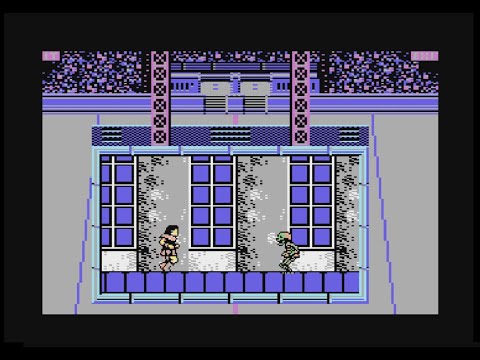 Screen de Blades of Steel sur Commodore 64