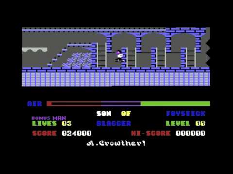 Screen de Blagger sur Commodore 64