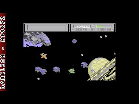 Screen de Blasteroids sur Commodore 64