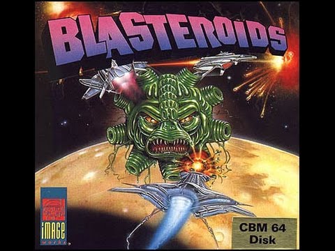 Blasteroids sur Commodore 64