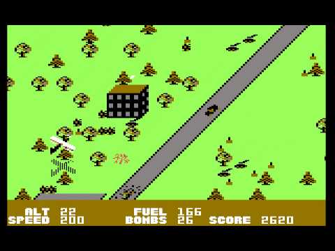 Screen de Blue Max sur Commodore 64