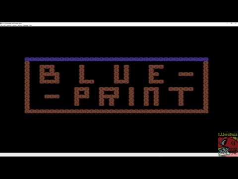 Screen de Blue Print sur Commodore 64