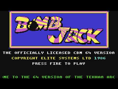 Screen de Bomb Jack sur Commodore 64
