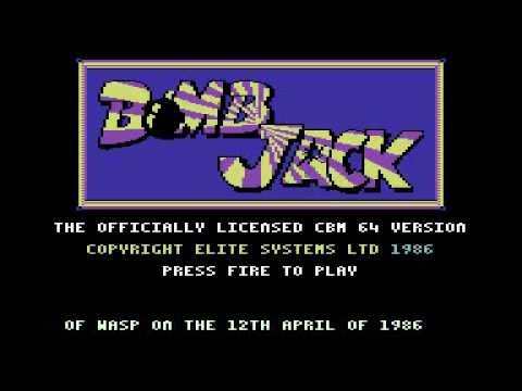 Bomb Jack sur Commodore 64