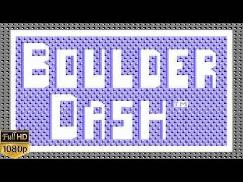 Screen de Boulder Dash sur Commodore 64