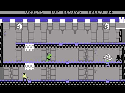 Aperçu du jeu Bruce Lee sur Commodore 64