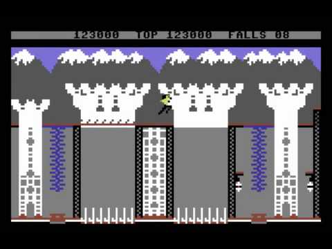 Capture de Bruce Lee sur Commodore 64