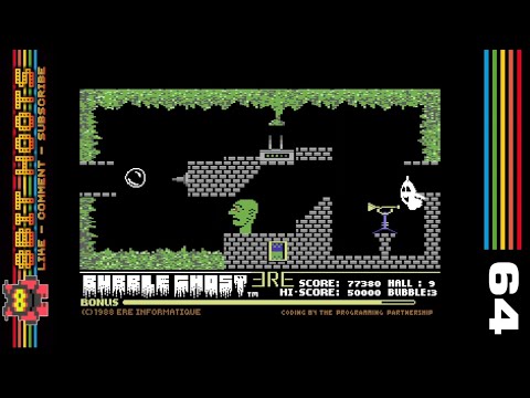 Screen de Bubble Ghost sur Commodore 64