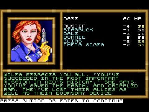 Screen de Buck Rogers: Countdown to Doomsday sur Commodore 64