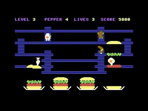 Image du jeu Burgertime sur Commodore 64