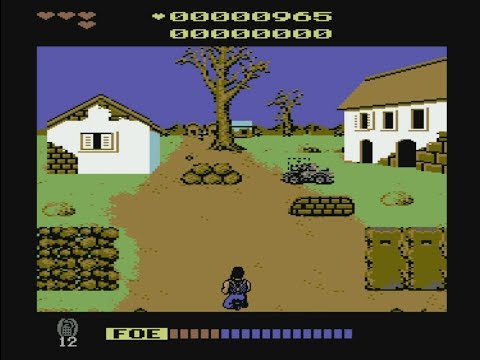 Screen de Cabal sur Commodore 64