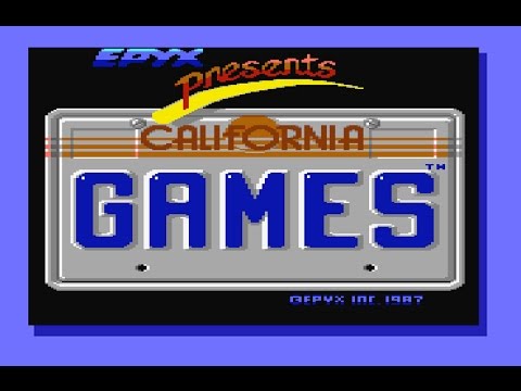 Image du jeu California Games sur Commodore 64
