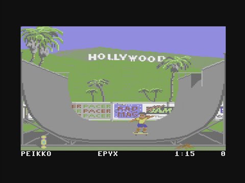 California Games sur Commodore 64