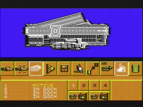 Screen de Carrier Command sur Commodore 64