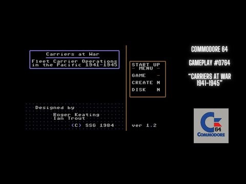 Image de Carriers at War 1941-1945: Fleet Carrier Operations in the Pacific sur Commodore 64
