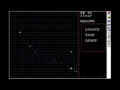 Scène de jeu de Carriers at War 1941-1945: Fleet Carrier Operations in the Pacific sur Commodore 64