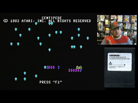 Screen de Centipede sur Commodore 64